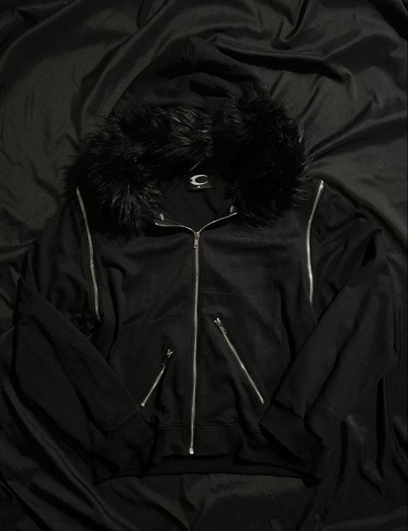 トップス COZY Worldwide FAUX FUR HOODZIP