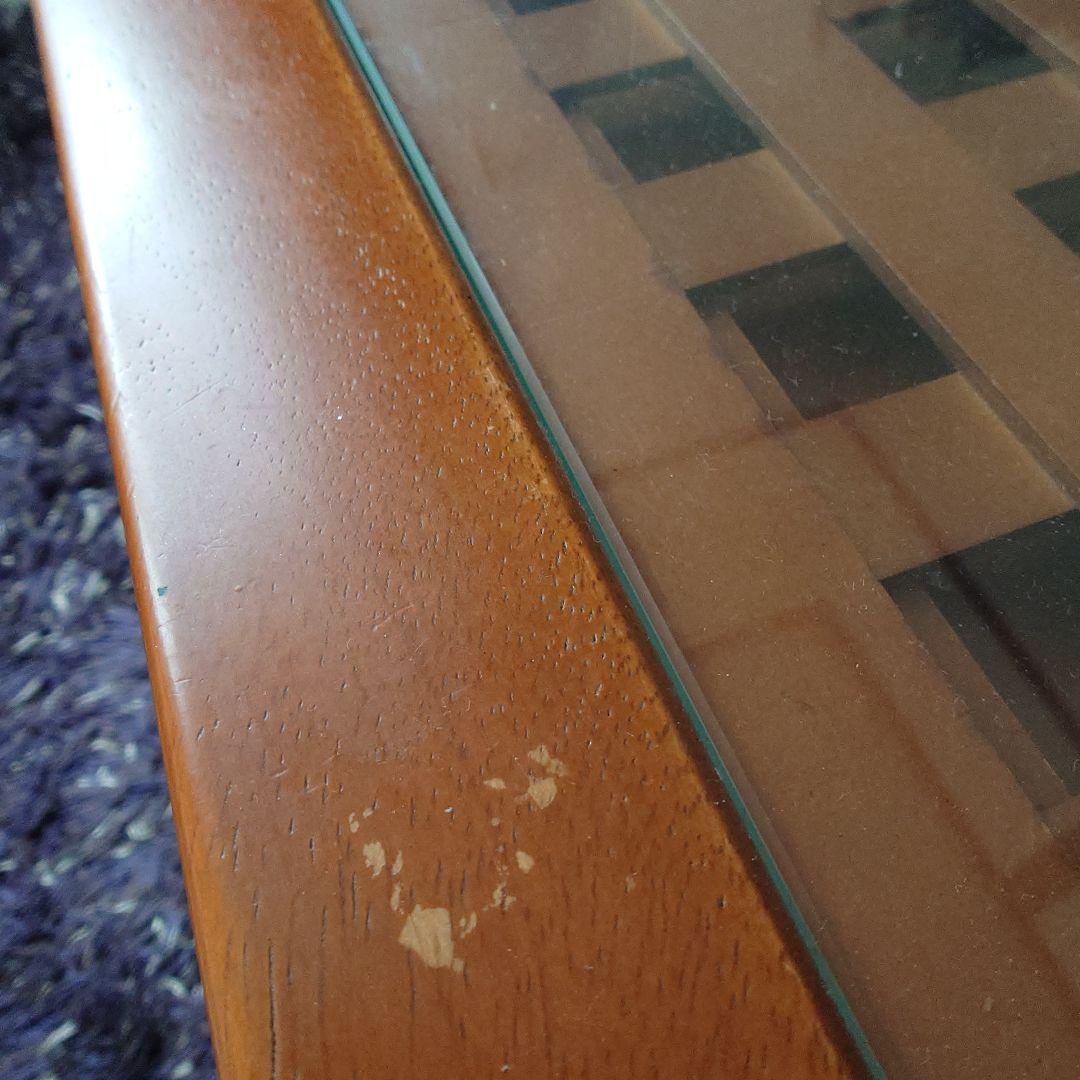 木製ガラストップこたつテーブル アジアンテイスト 正方形炬燵の通販