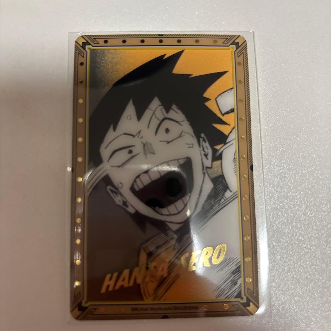 ヒロアカ 原画展 瀬呂範太 箔押しクリアカードコレクション - メルカリ
