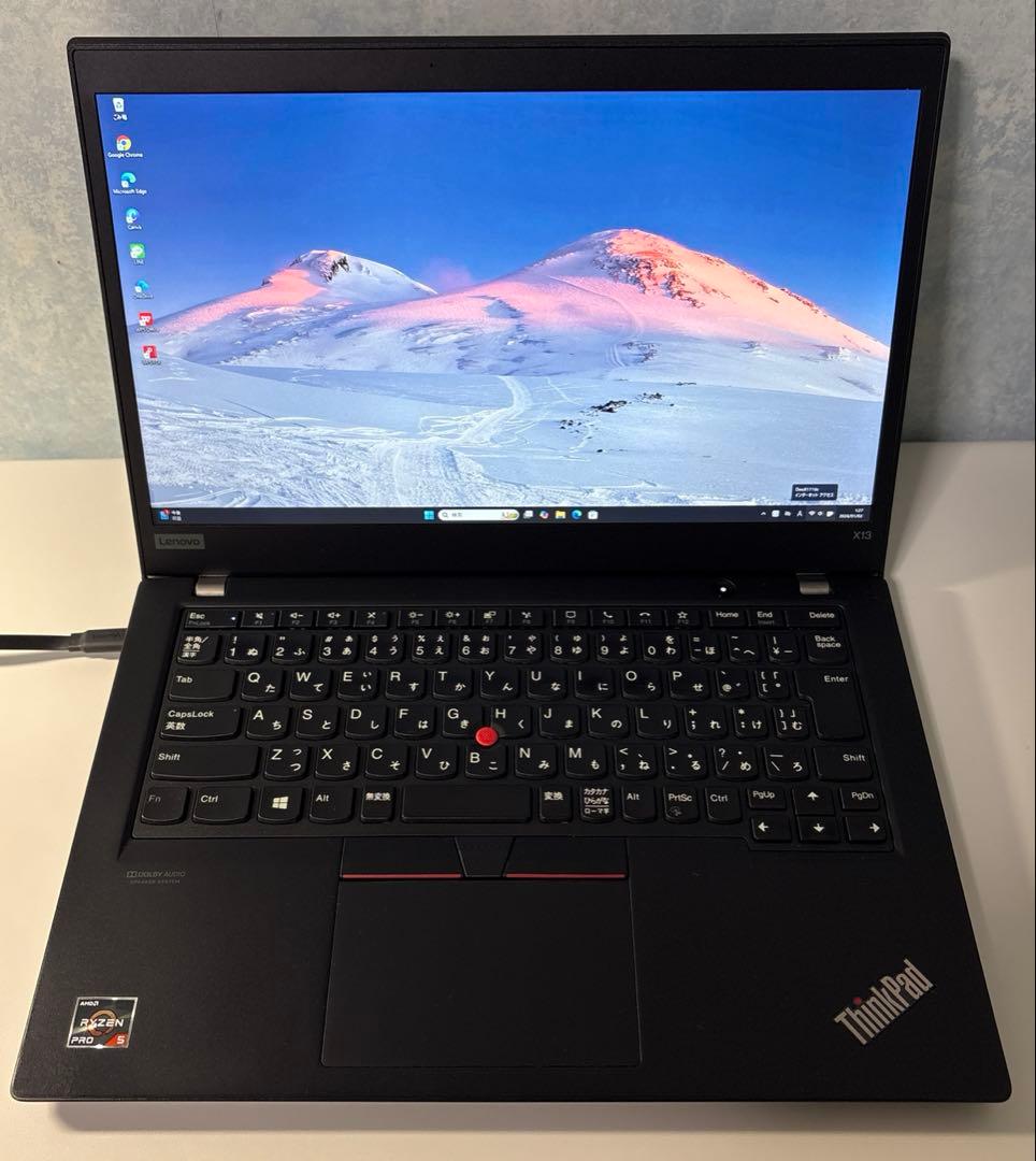 Ryzen5搭載LenovoThinkPad X13✨Win11⭐️バッテリー優良 ThinkPad X13 Gen 5(インテル® Core™ Ultra) | コンパクトな薄型軽量
