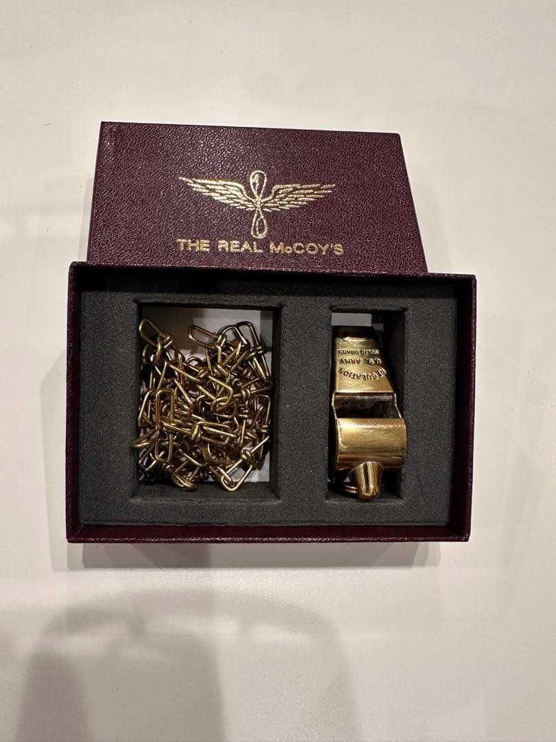 THE REAL McCOY'S ブラスホイッスル　新品未使用