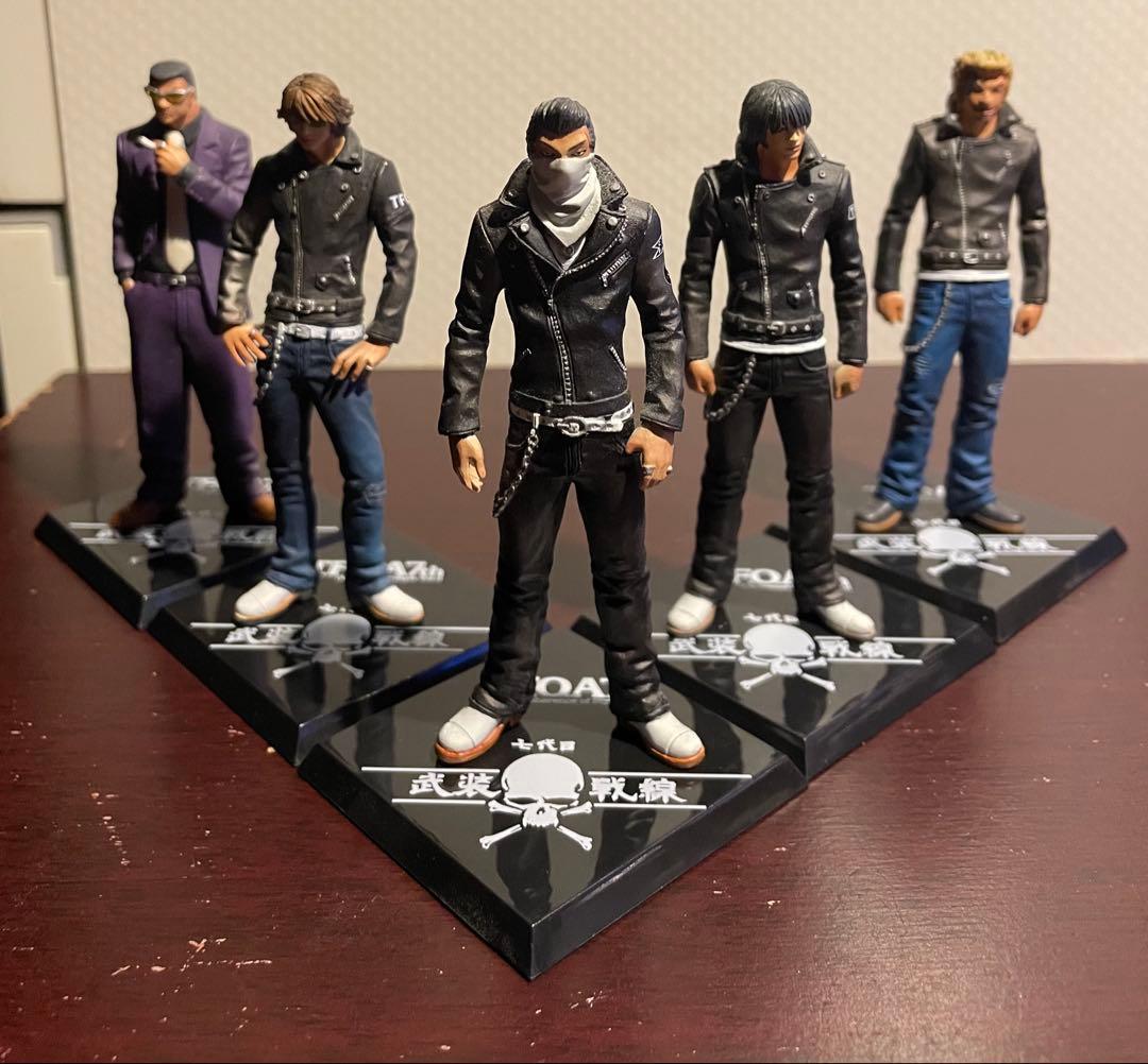 クローズ×WORST 武装戦線 七代目 フィギュア 6体】 - メルカリ
