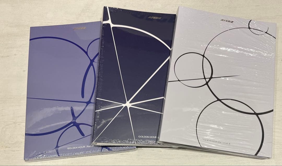 ATEEZ GOLDEN HOUR PART.4 3形態 未開封 CD - メルカリ
