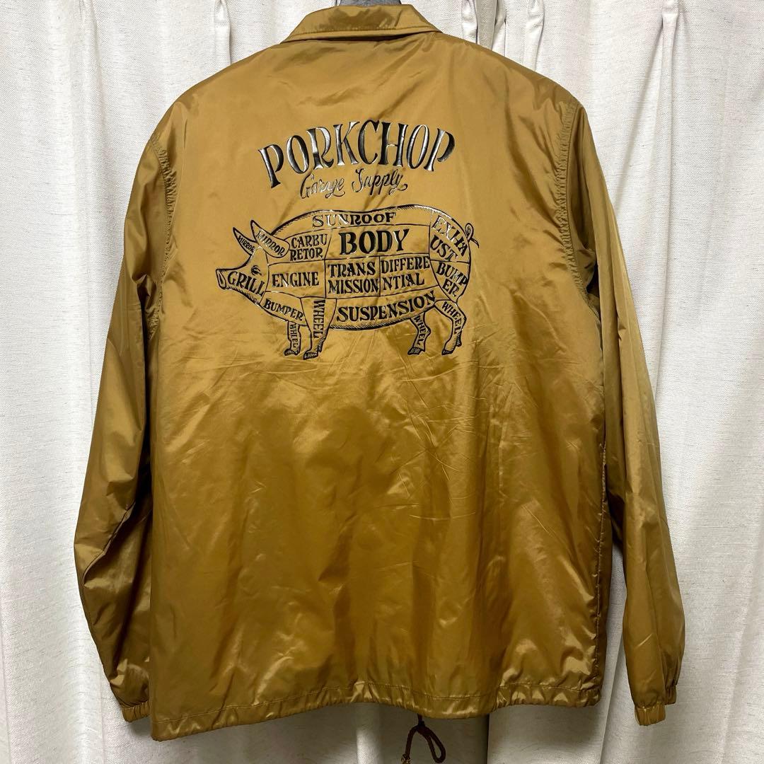 最終値下げ！キムタク着用 ポークチョップ ボアコーチジャケット