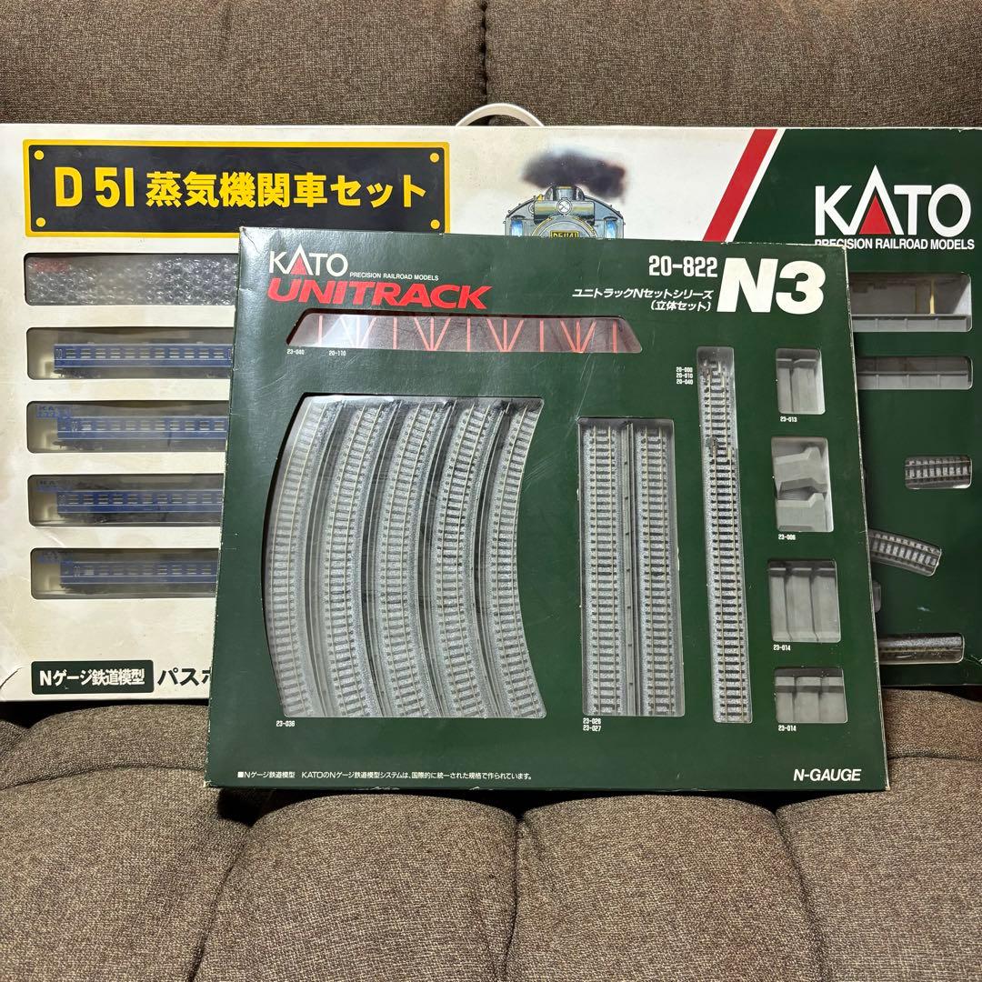 KATO D51蒸気機関車セット パスポートデラックス - メルカリ