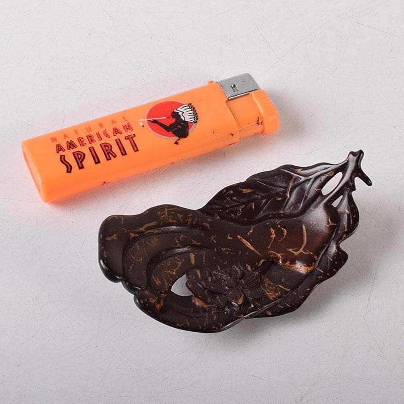 中国 書道具 唐木瘤木製 葉形 墨置 筆置 V 8033 - メルカリ