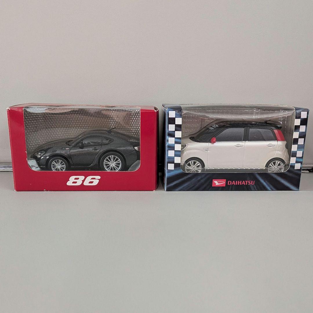 DAIHATSU CAST / TOYOTA 86 ミニカーセット DAIHATSU CAST / TOYOTA 86 ミニカーセット