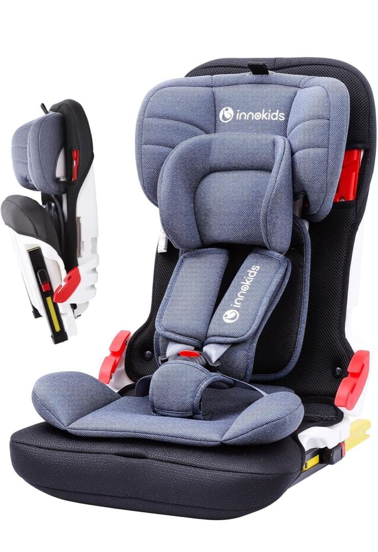 503162innokids チャイルドシート 1歳から11歳まで（ブルー）