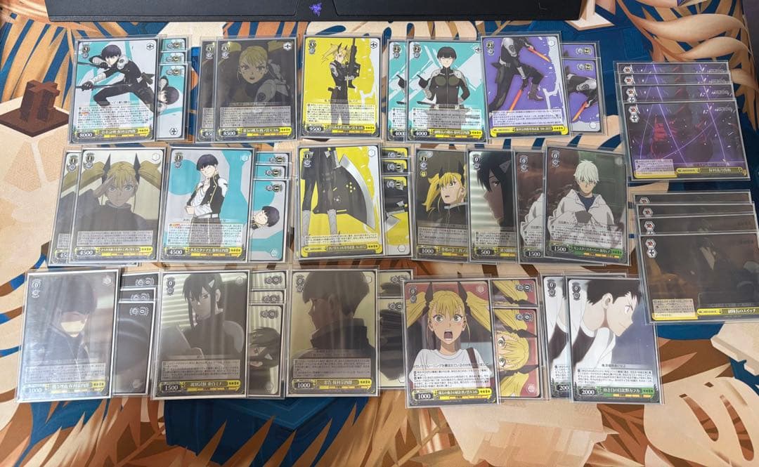 ヴァイスシュヴァルツ 怪獣8号 8炎デッキ - メルカリ