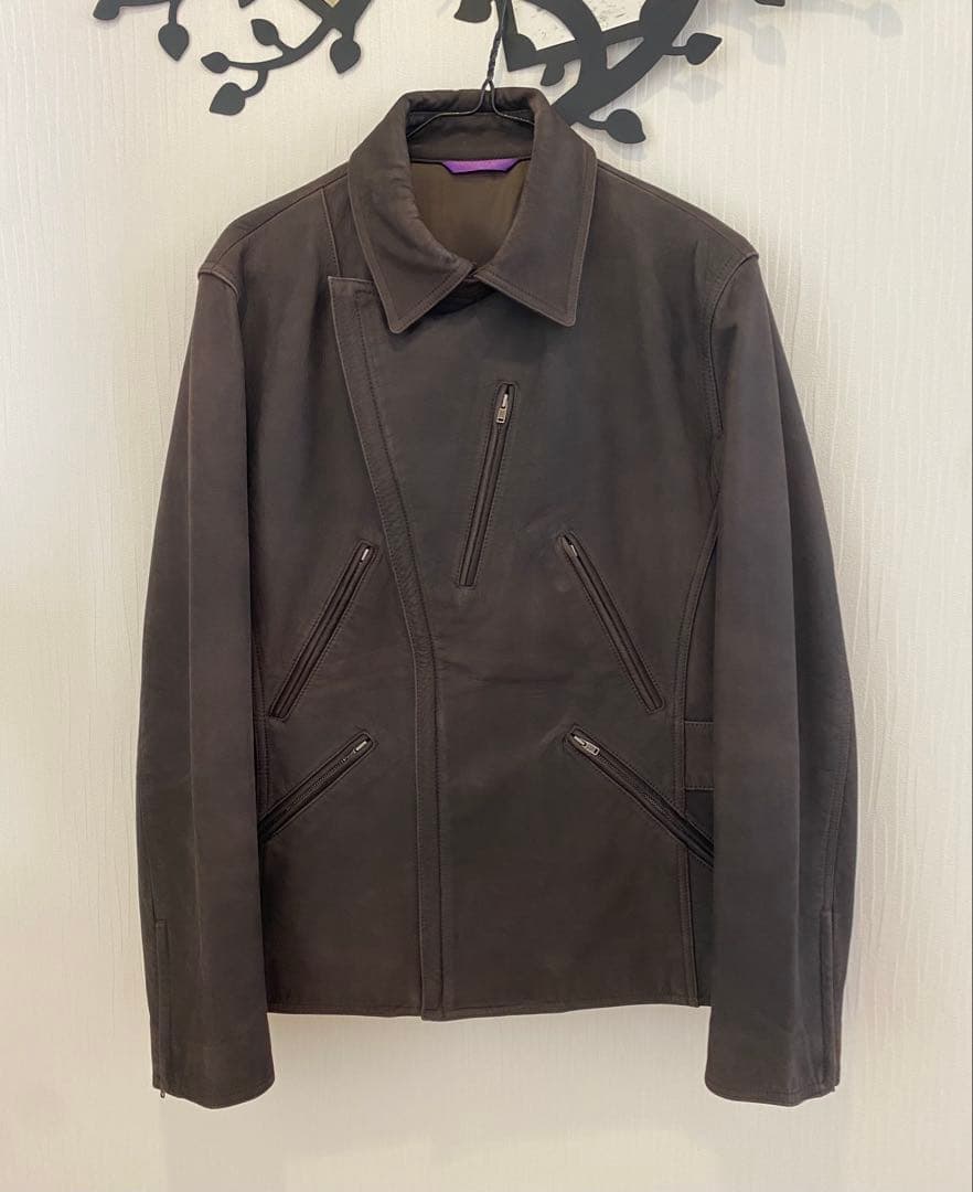 B*i様 ポールスミスコレクション スエード　レザー　ライダース　ジャケット　牛