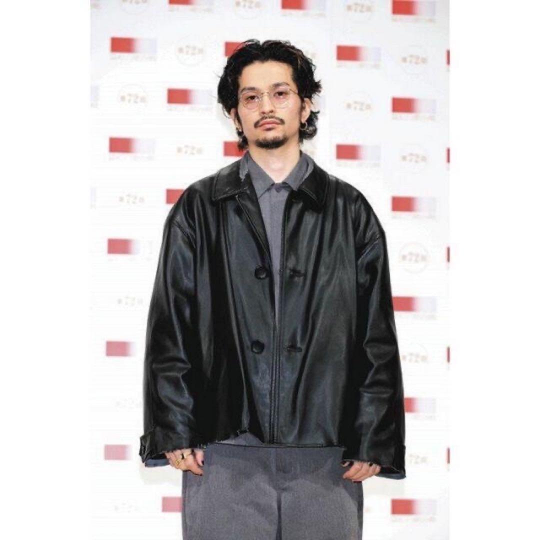 90〜00s シープレザーカーコート 常田大希 野村訓市 - メルカリ