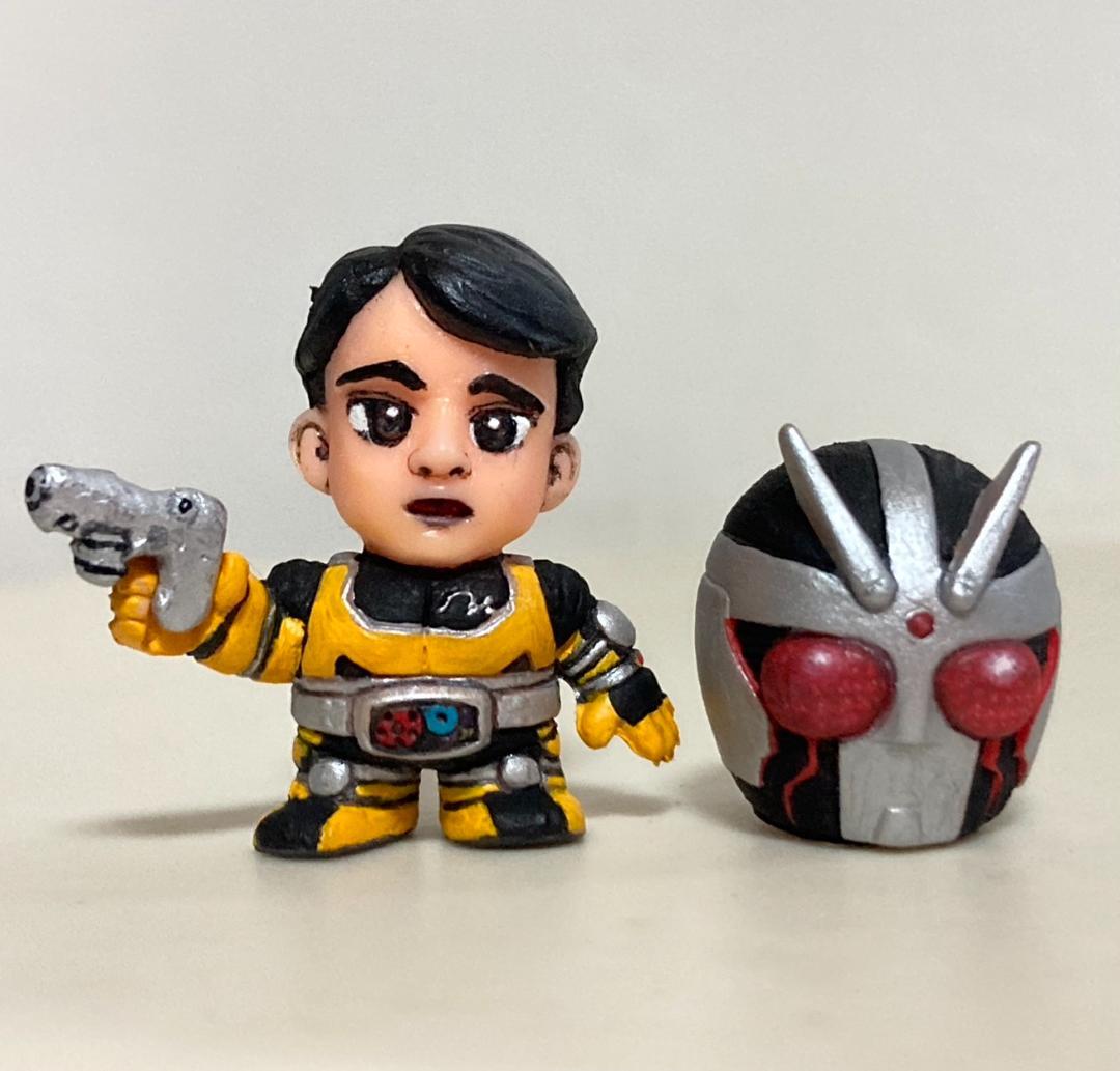 仮面ライダーBLACK RX ロボライダー SDマスクシリーズ 塗装消しゴム