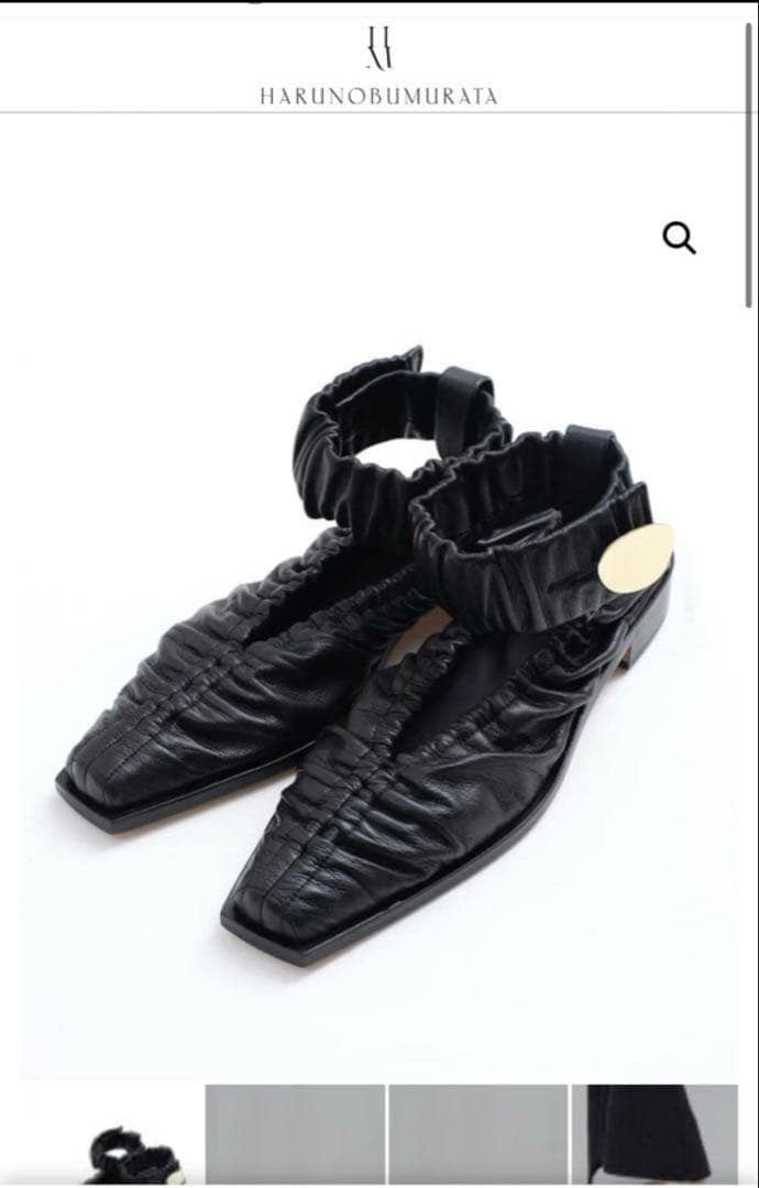 HARUNOBU MURATA GARWIN 39 ハルノブムラタ パンプス