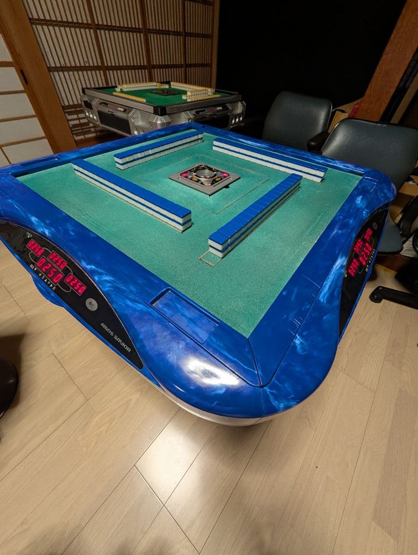 全自動麻雀卓！アモス！セヴィア！電波式点数表示枠！ - メルカリ