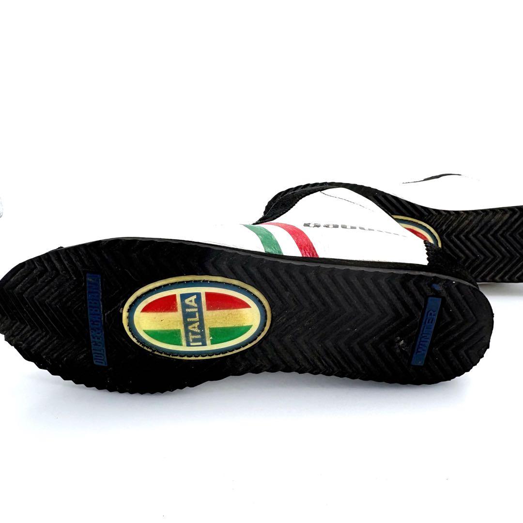 ドルチェ&ガッバーナ ハイカットスニーカー レザー シェリーライン