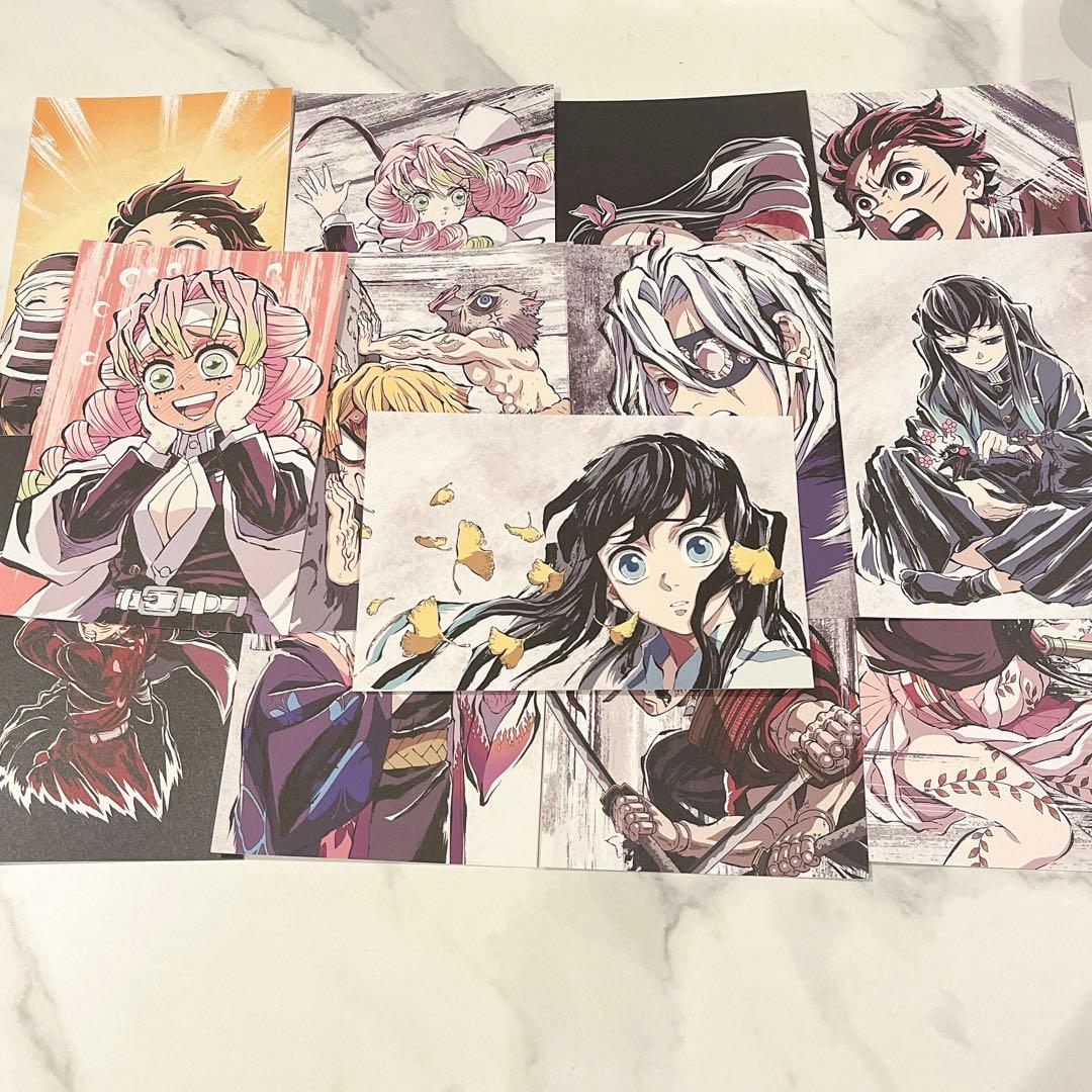 鬼滅の刃 全集中展 刀鍛冶の里編・柱稽古編 幕間画ポストカードセットA