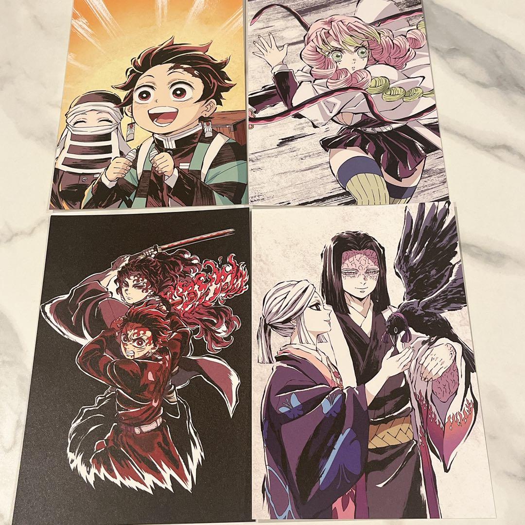 鬼滅の刃 全集中展 刀鍛冶の里編・柱稽古編 幕間画ポストカードセットA