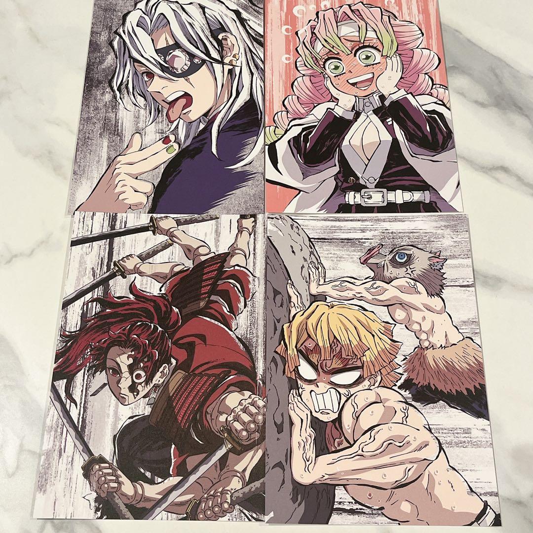 鬼滅の刃 全集中展 刀鍛冶の里編・柱稽古編 幕間画ポストカードセットA