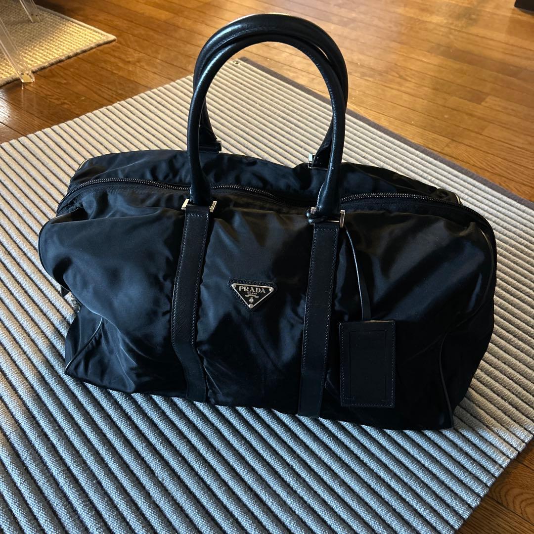 PRADA ボストンバッグ ブラック 中型