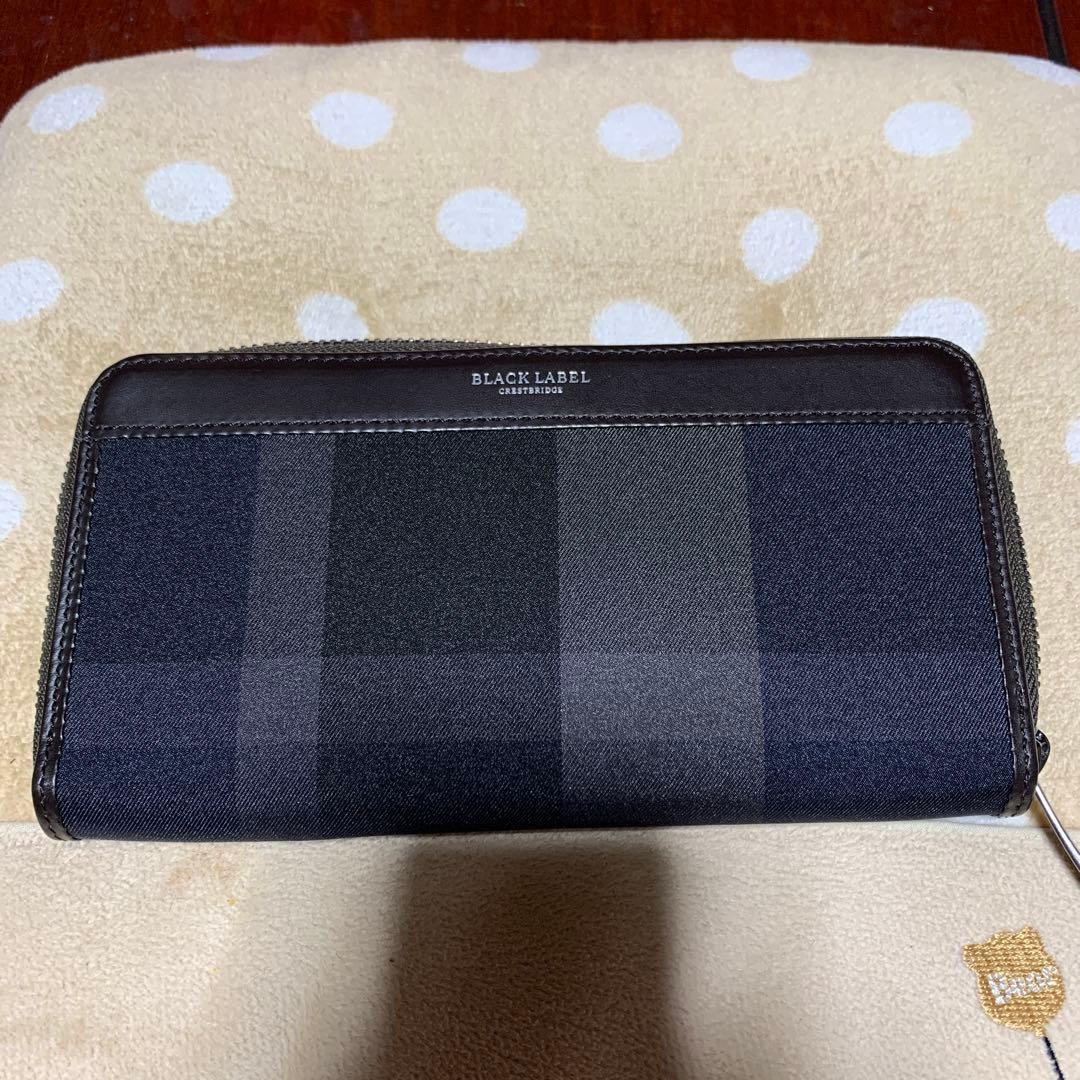 ゆ*み様 BLACK LABEL CRESTBRIDGE 長財布 チェック柄　美