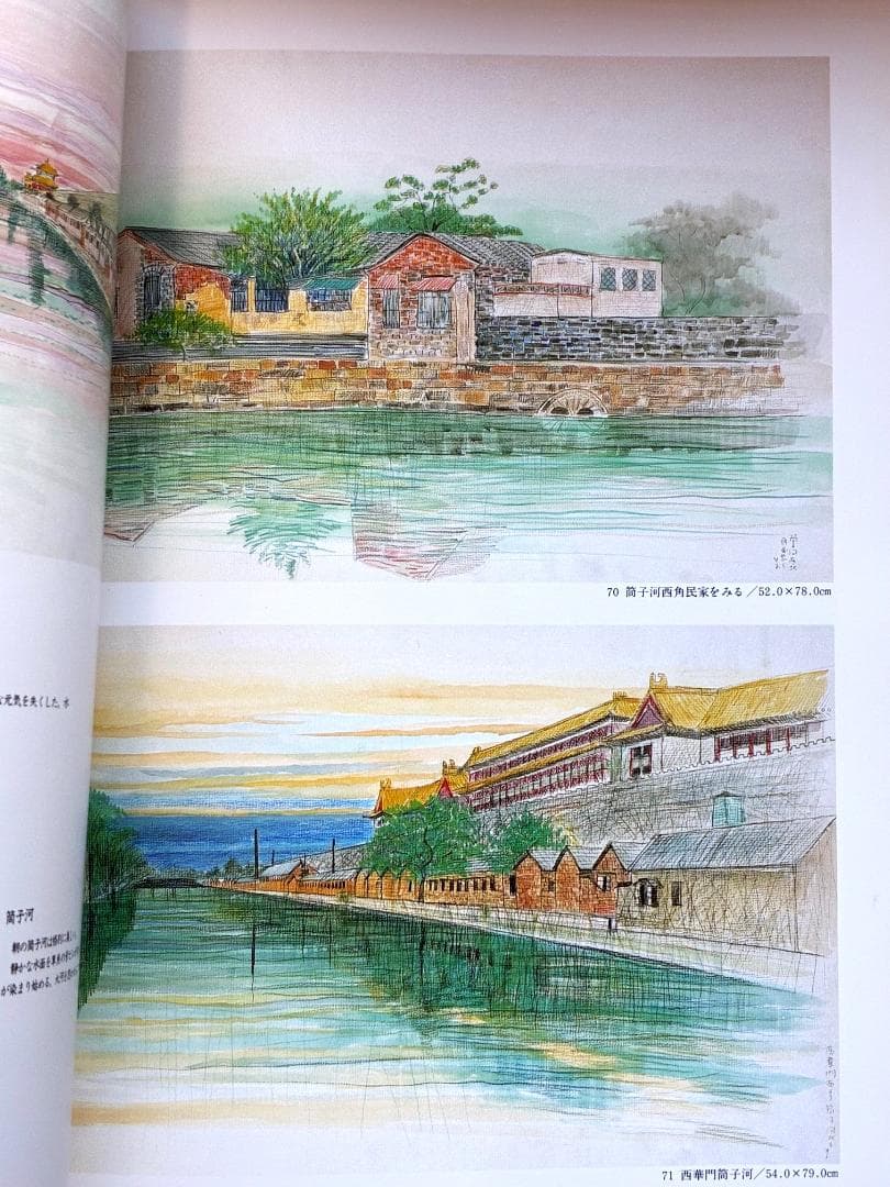 平松礼二画集 中国・北京故宮光彩 - メルカリ