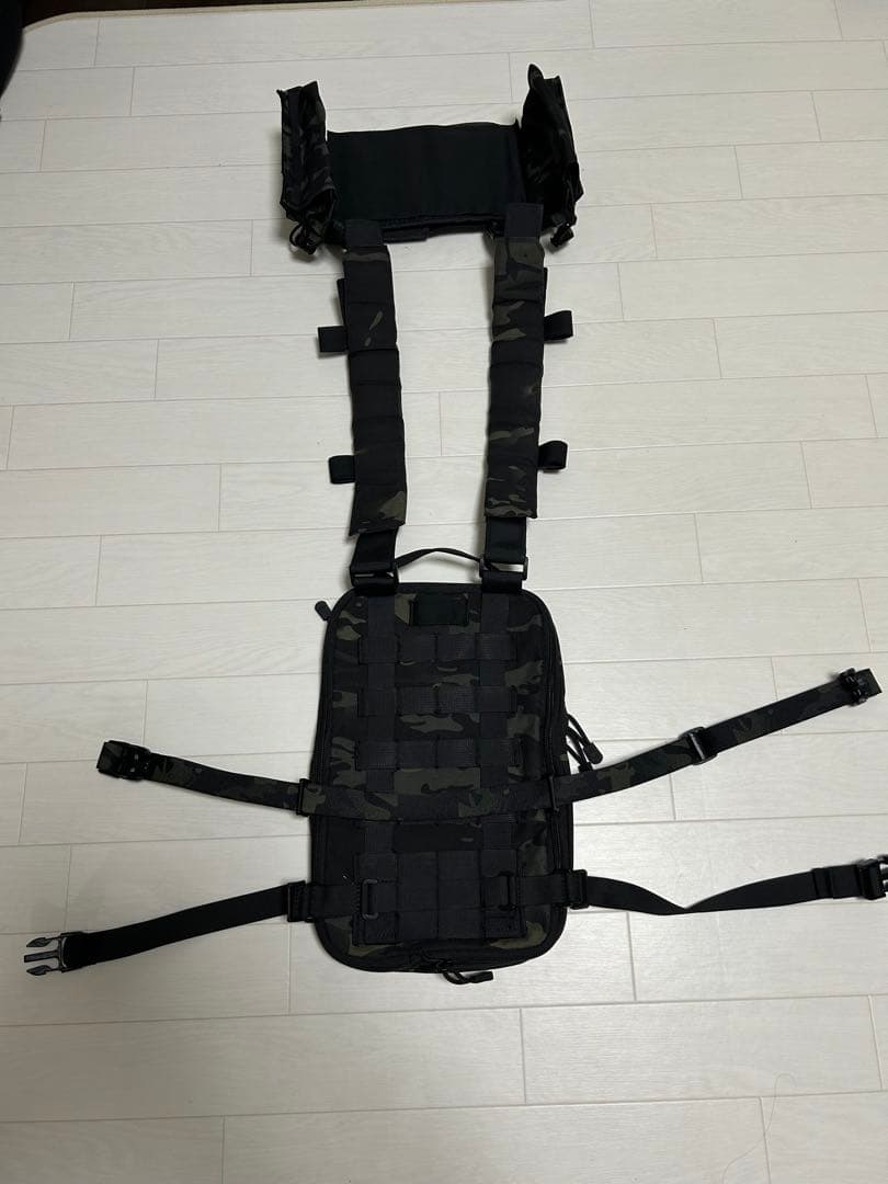 値下げ】MK3チェストリグ バックパネル マルチカムブラック