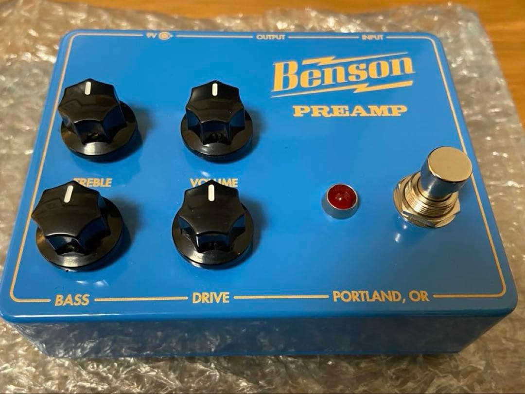 ギター Benson Amps Preamp Pedal Blue CME