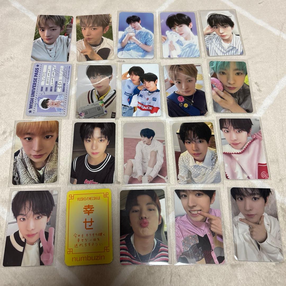 NCT WISH ユウシ トレカ 20枚 セット まとめ売り