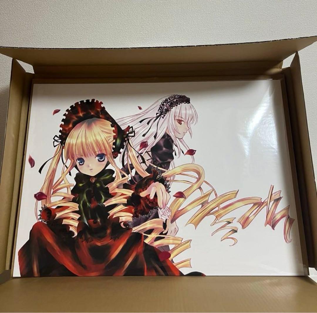 ローゼンメイデン 複製原画 、真紅、水銀燈、バーズコミック版 2巻表紙