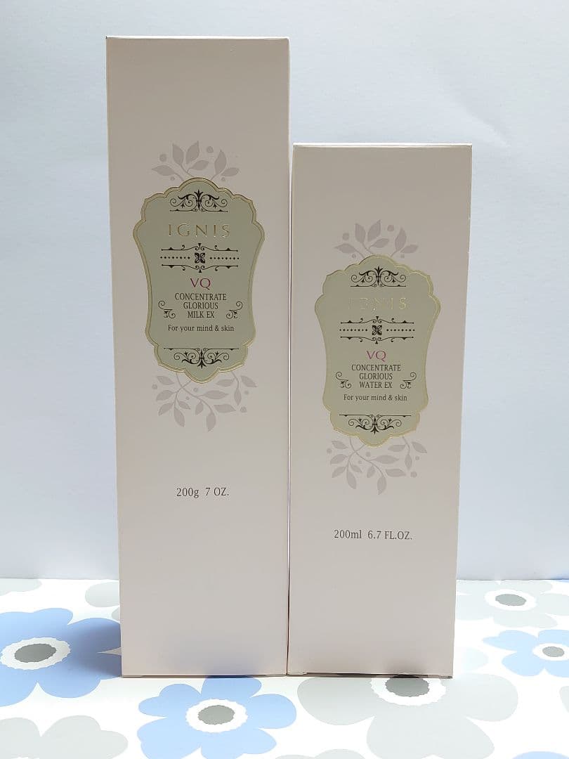 イグニス VQ コンセントレート グロリアス ウォーター EX &ミルク EX