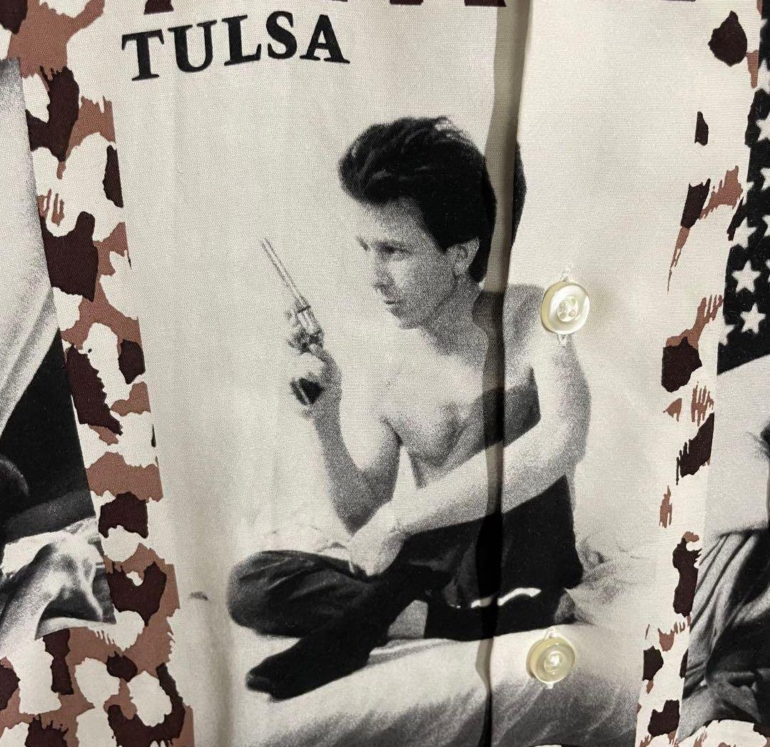 最終値下げ】二階堂ふみ着用 ワコマリア ラリークラークTULSAコラボ シャツ