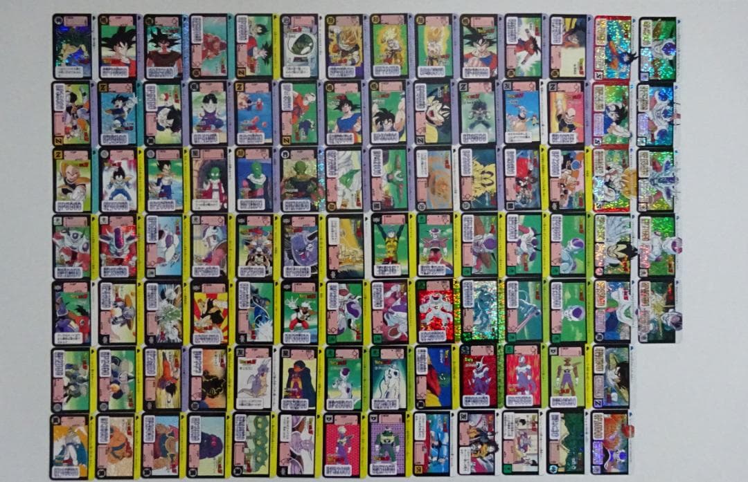 【パート4】ドラゴンボール カードダスハーフ EX 96種 フルコンプ