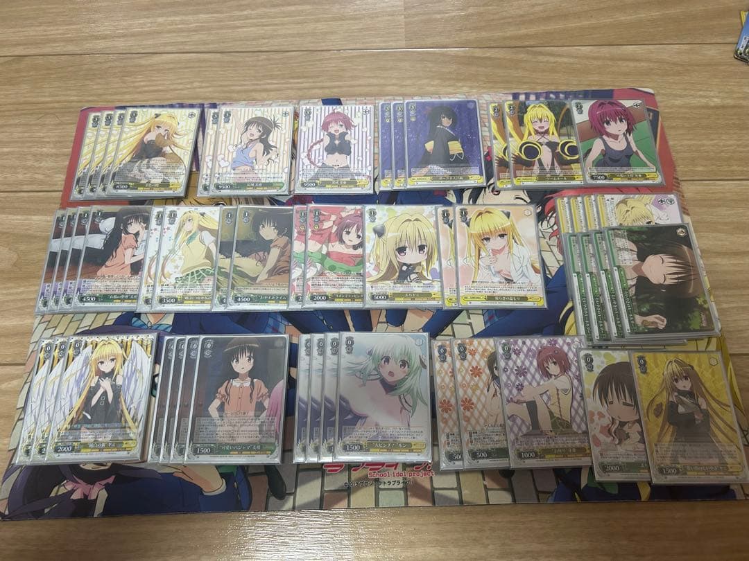 ヴァイスシュバルツ　ToLOVEる デッキ ヤミカン 風宝 スリーブ付き