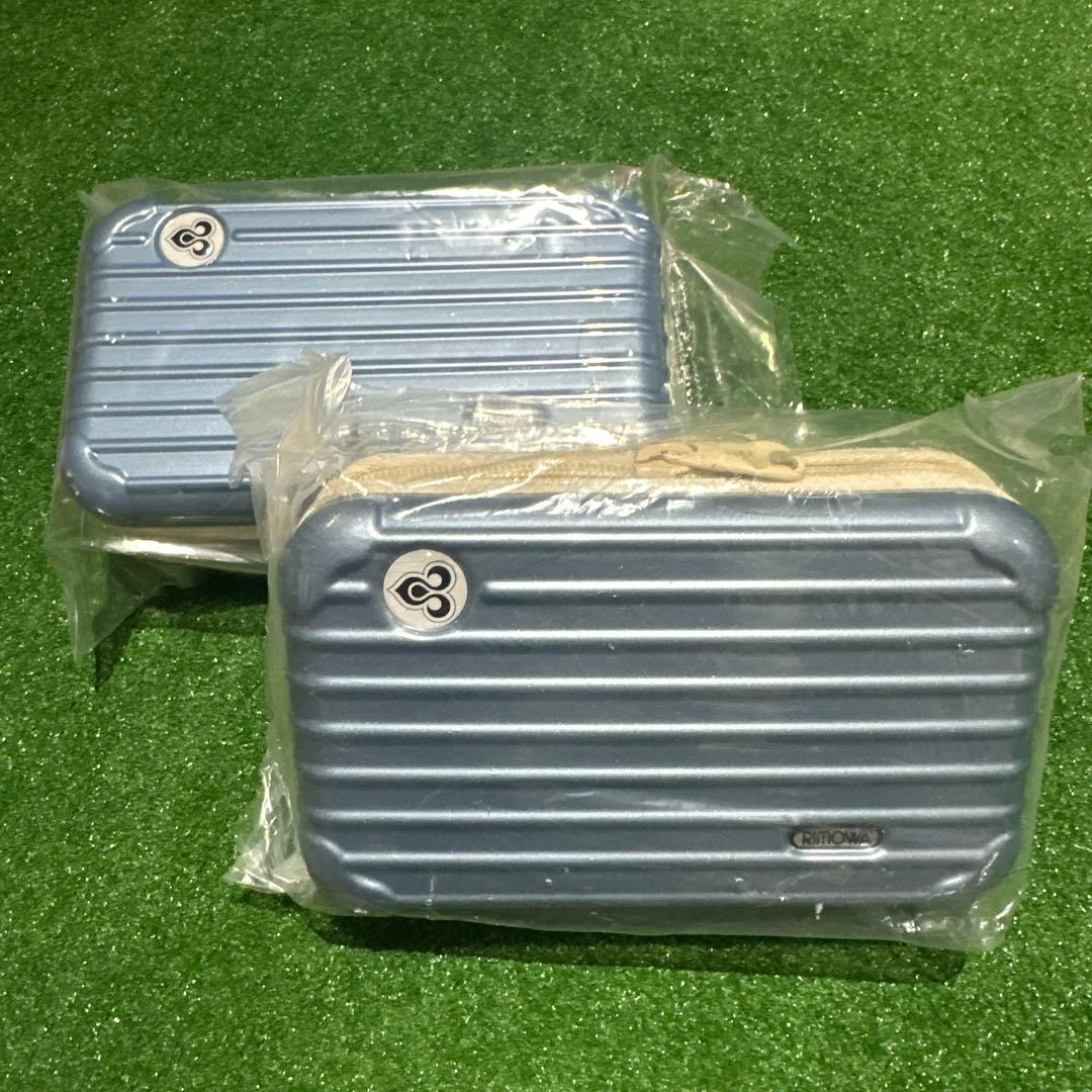 タイ航空 ファーストクラス アメニティ リモア ブルーグレー（水灰色）①⑧