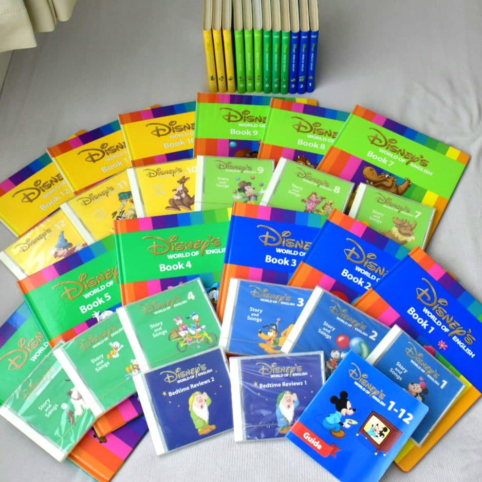 新品あり)ディズニー英語 ワールドファミリー　メインプログラム ストレートプレイ