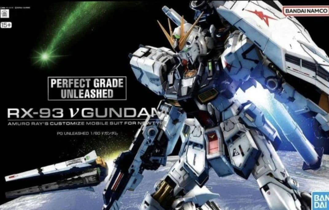 新品未開封　pg unleashed 1/60 νガンダム