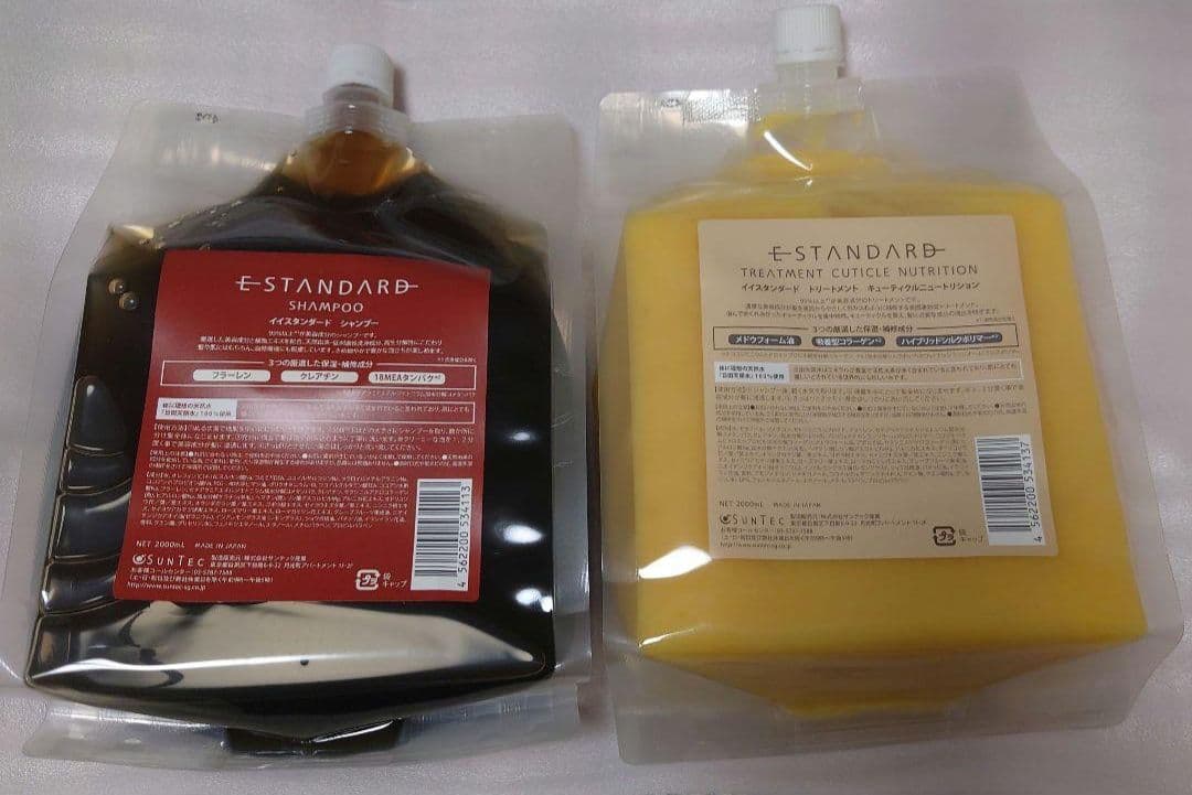 新品未開封　イイスタンダード シャンプー、トリートメント　各2000ml