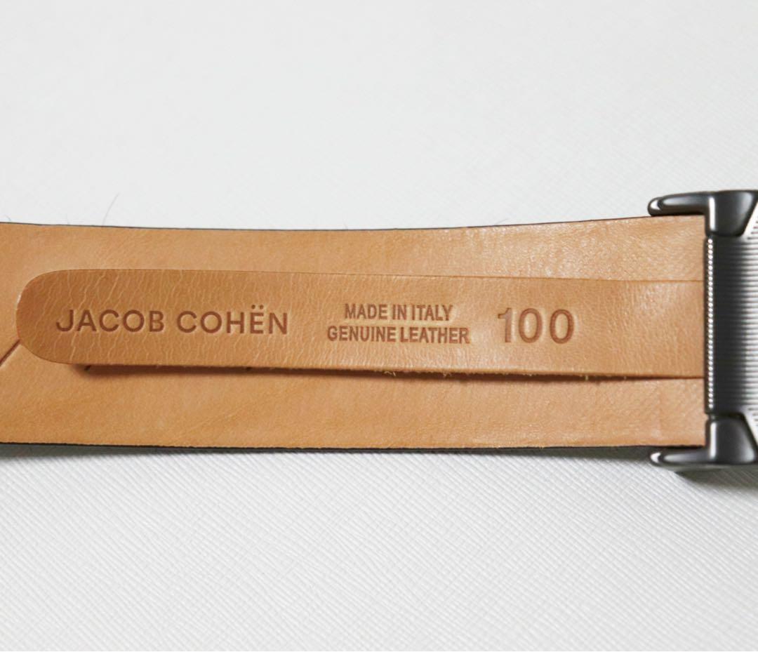 《ヤコブコーエン》新品 イタリア製 カーフヘアーベルト 100cmまで対応