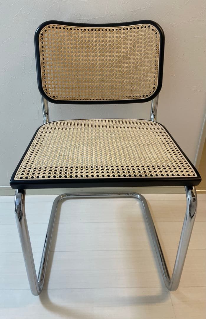 1/15まで【美品】knoll チェスカチェア Knoll チェスカチェア アームレス 機械張り ライトビーチ(（アームレス