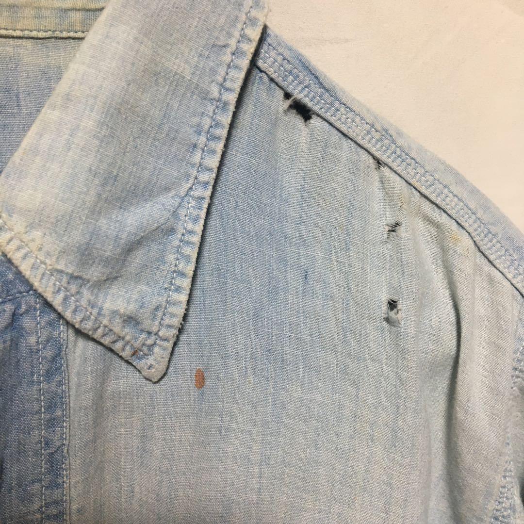 オンライン ショッピングファッション - 50s big yank シャンブレー