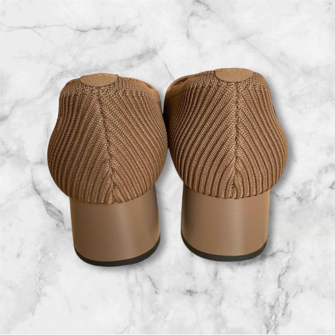 美品】ビバイア チャンキーヒール パンプス スクエアトゥ EU37.5