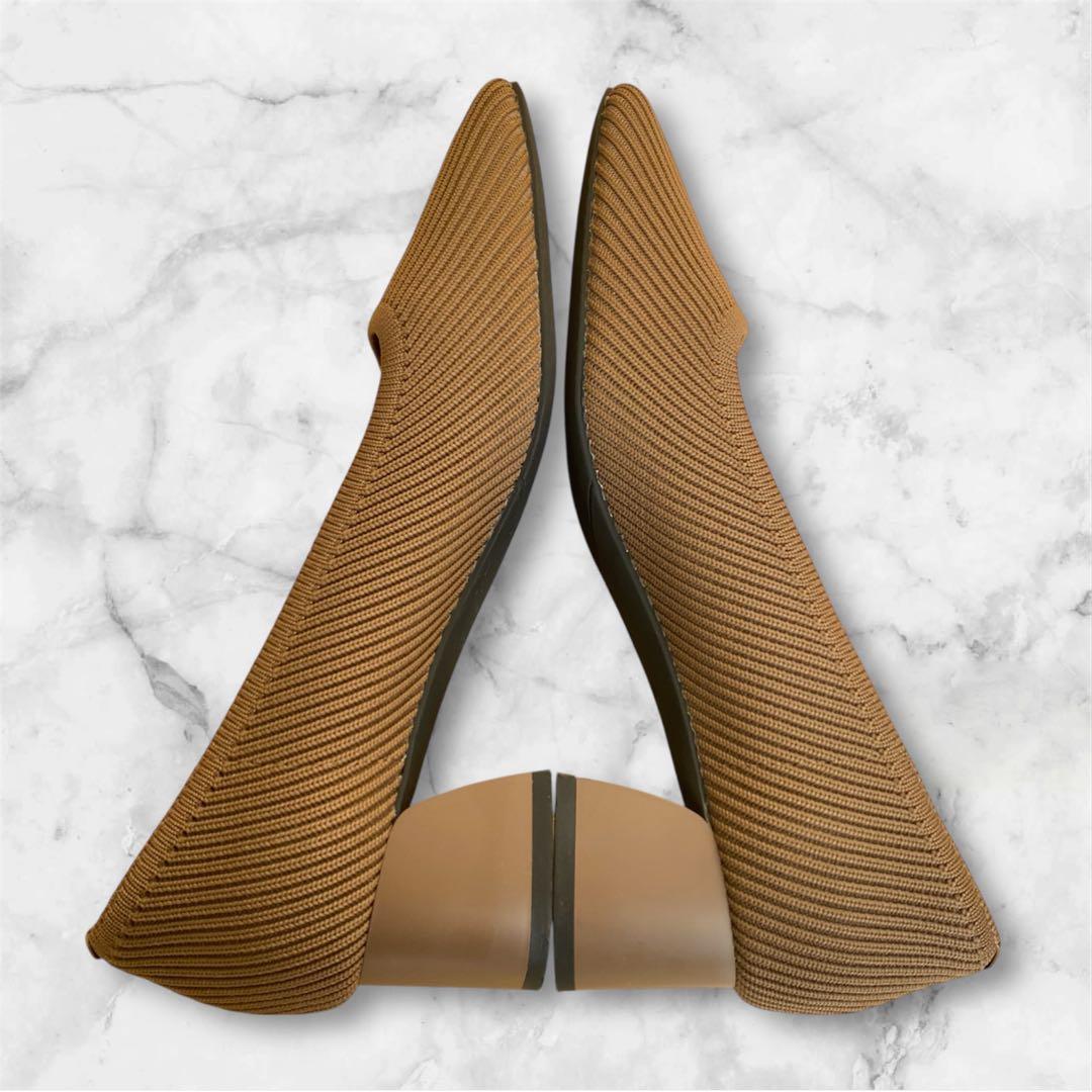 美品】ビバイア チャンキーヒール パンプス スクエアトゥ EU37.5