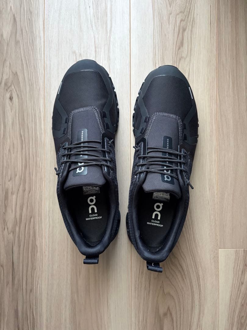 【新品未使用】On Cloud 6 WP (防水) ブラック 26.5cm
