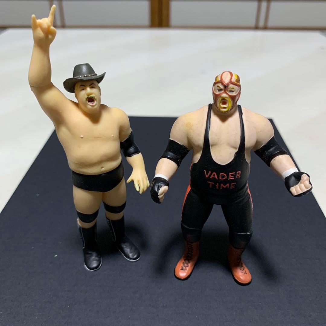 プロレスラー フィギュア 2体セット お値下げ - メルカリ