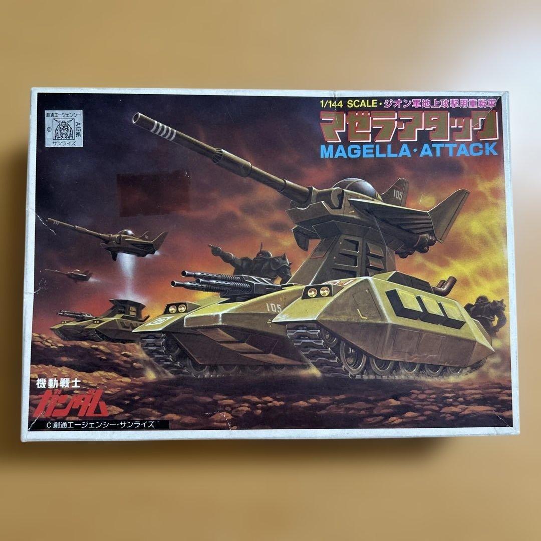 バンダイ マゼラ・アタック 1/144機動戦士プラモデル
