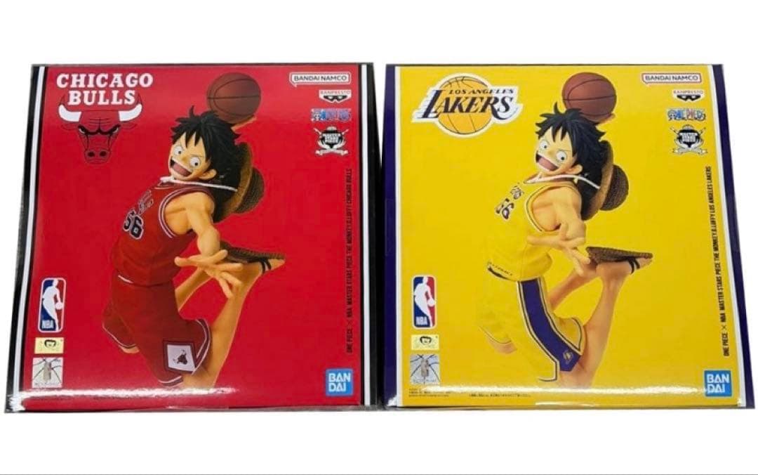 ワンピース NBAフィギュア シカゴブルズ レイカーズ 2体セット - メルカリ