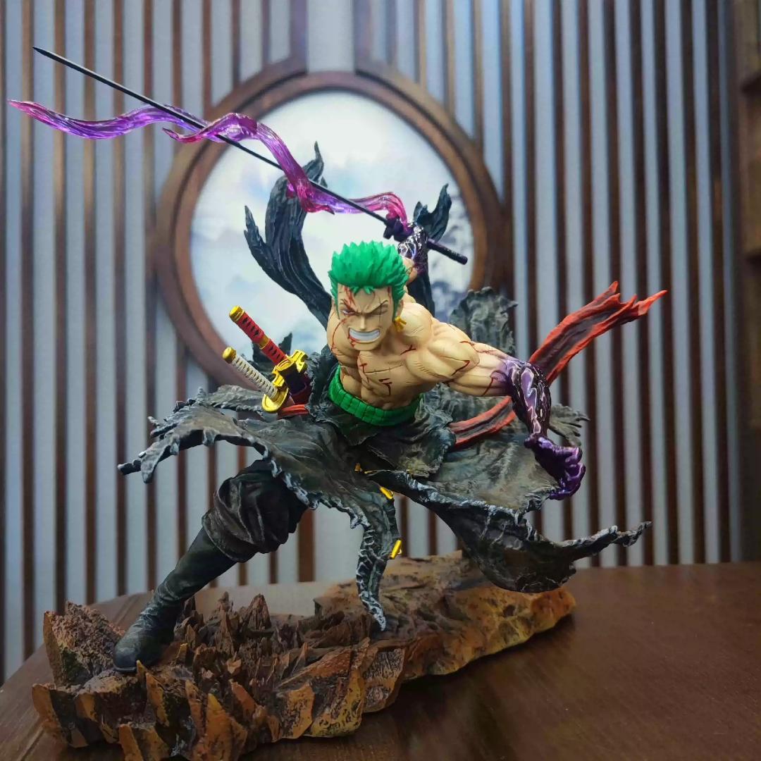 ワンピース 閻王 ロロノア・ゾロ ガレージキット 塗装済み完成品