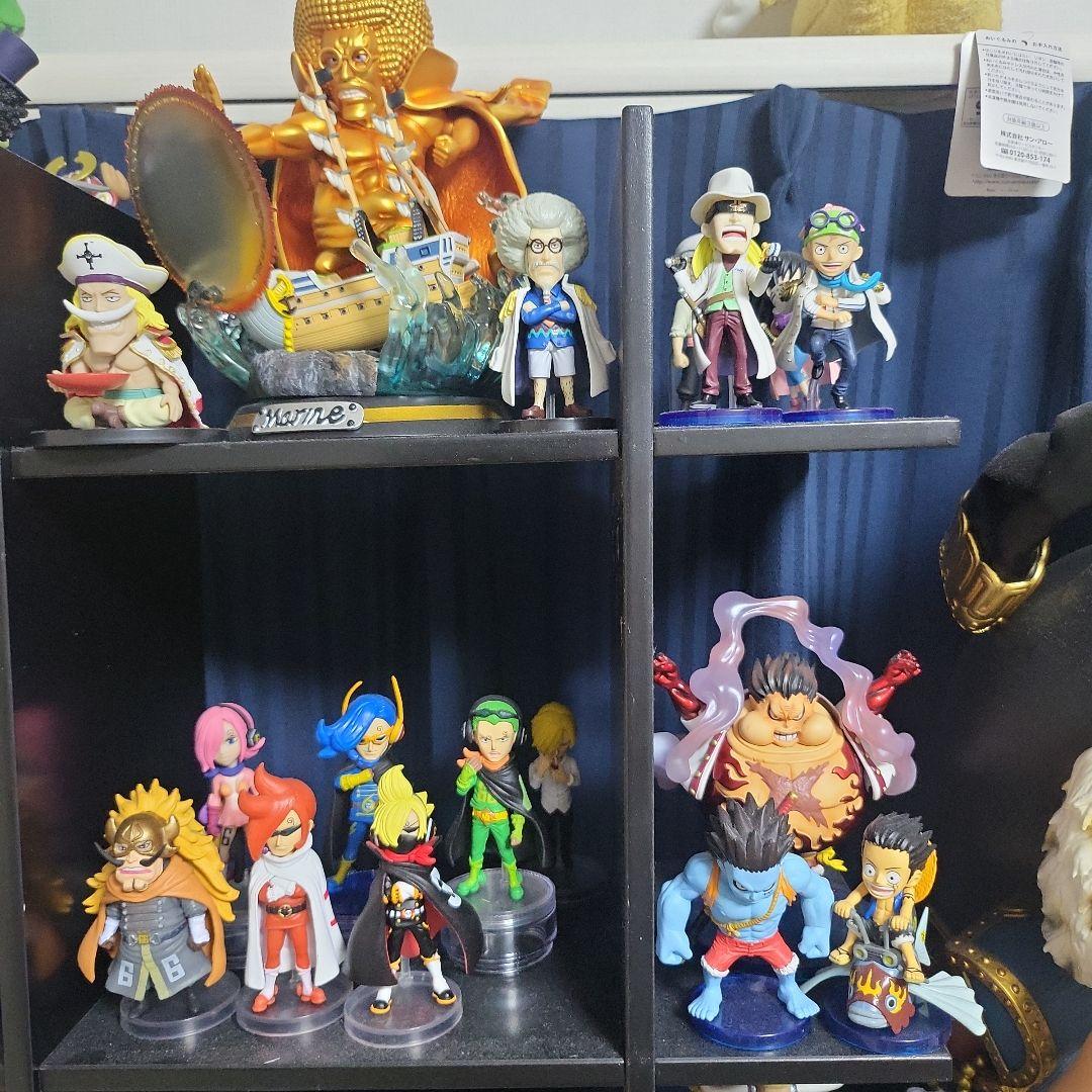 ワンピース ワーコレ・ガレージ 黒ひげ、革命、ジェルマなどなど