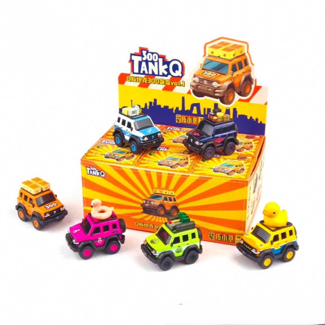 SUV ミニカーセット ダイキャスト　6台入り