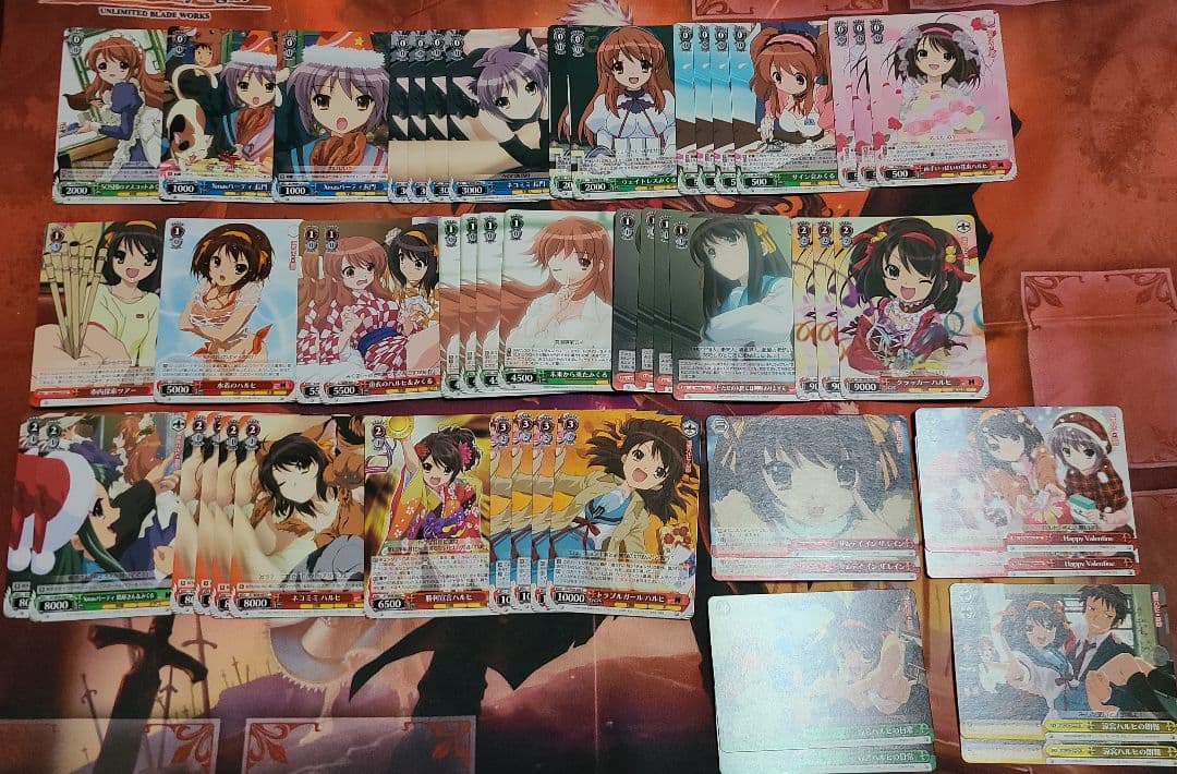 涼宮ハルヒの憂鬱　デッキ　ヴァイスシュヴァルツ